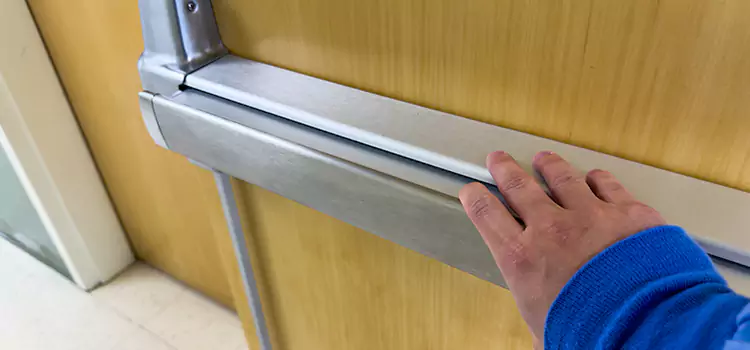 Installing a Push Bar on a Door Terrytown